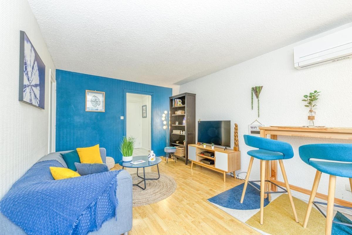 Charming T2, Wifi, Air Conditioning, Balcony Grenoble Extérieur photo