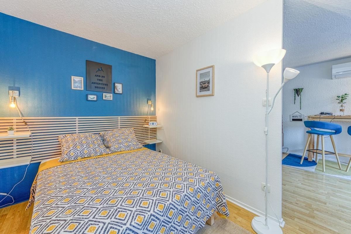 Charming T2, Wifi, Air Conditioning, Balcony Grenoble Extérieur photo
